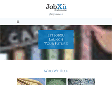 Tablet Screenshot of jobxu.com